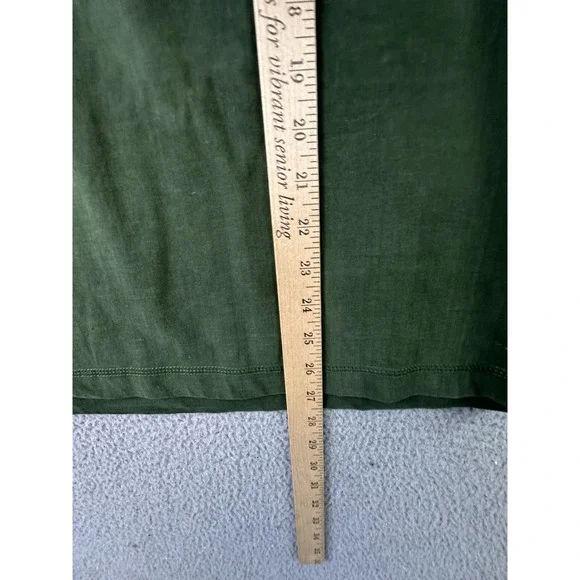 Retro Irish Heritage Collection 3-Button Henley Long Sleeve Shirt Mens L Green - Picture 10 of 10